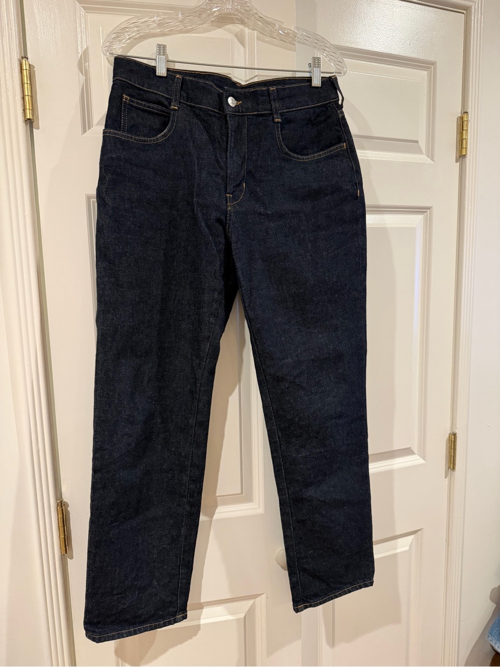 6397 Women’s Dark Wash Straight-Leg Jeans